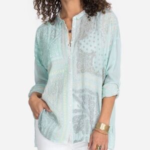 Johnny Was Bandana Blouse